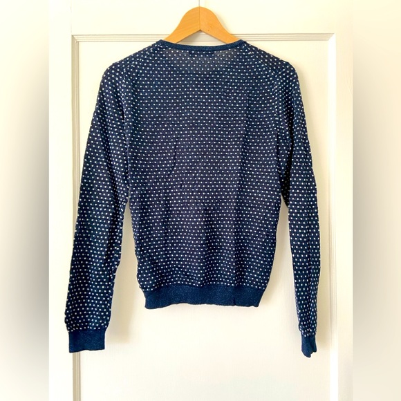 MANGO Polkadot Crewneck Light Jumper - L - Picture 4 of 6